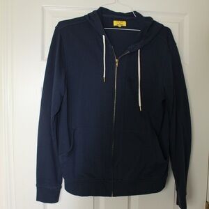Five Four, Navy Blue Hoodie, Medium
